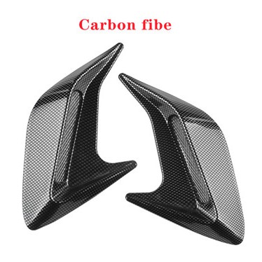 2Pcs/set Side Air Flow Mobil Vent Fender Car Mobil Universal Air flow Side Fender dekorasi Variasi insang hiu Mobil isi Air Scoop Kap Mesin