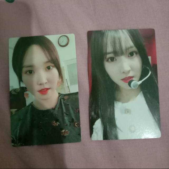 PHOTOCARD OFFICIAL GFRIEND (ALBUM TFU)