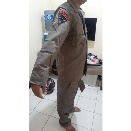 Baju Pdl Tactical JATAH Asli Brimob Warna Hijau