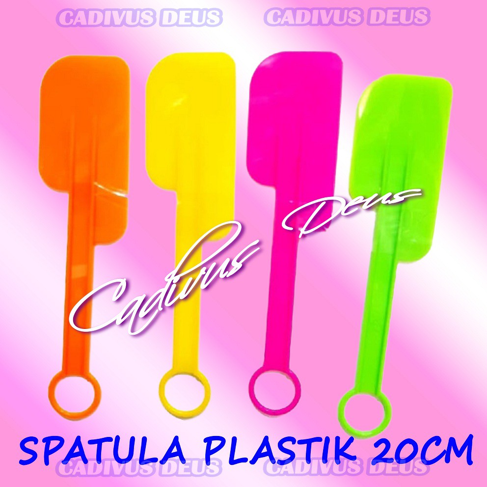 SPATULA - SPATULA MASAK - SPATULA KUE- SOIVENIR - PLASTIK