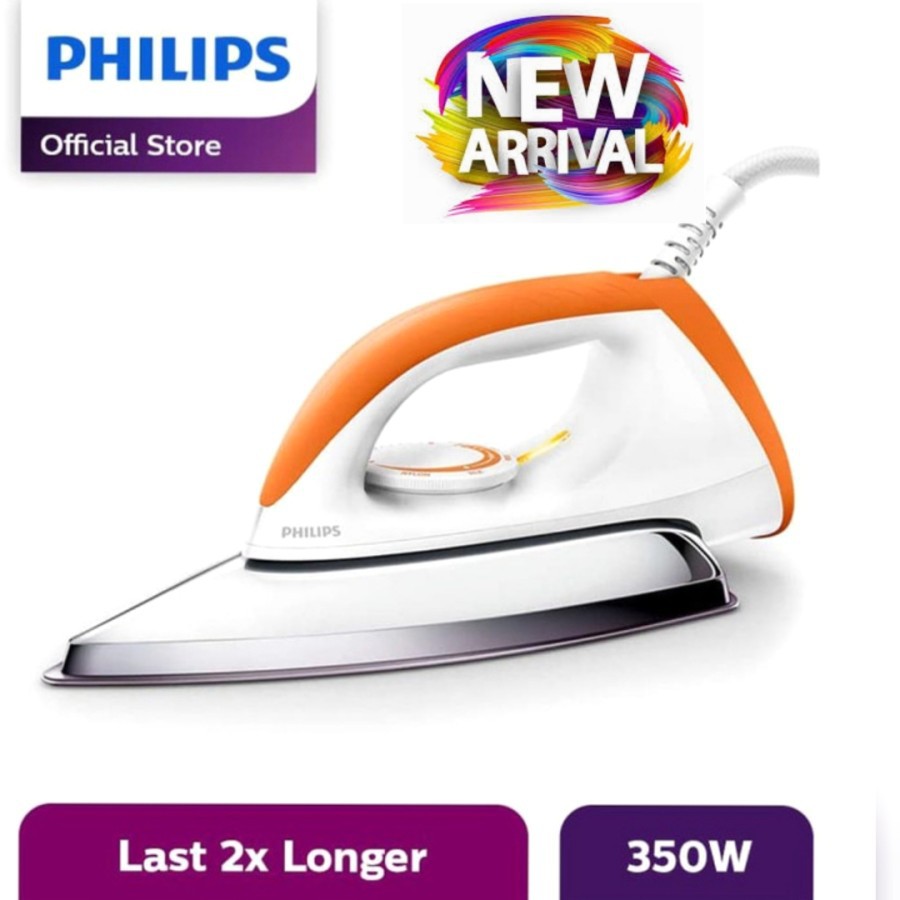 PHILIPS Setrika HD 1173 - Setrika Pakaian / Setrika Baju - Iron
