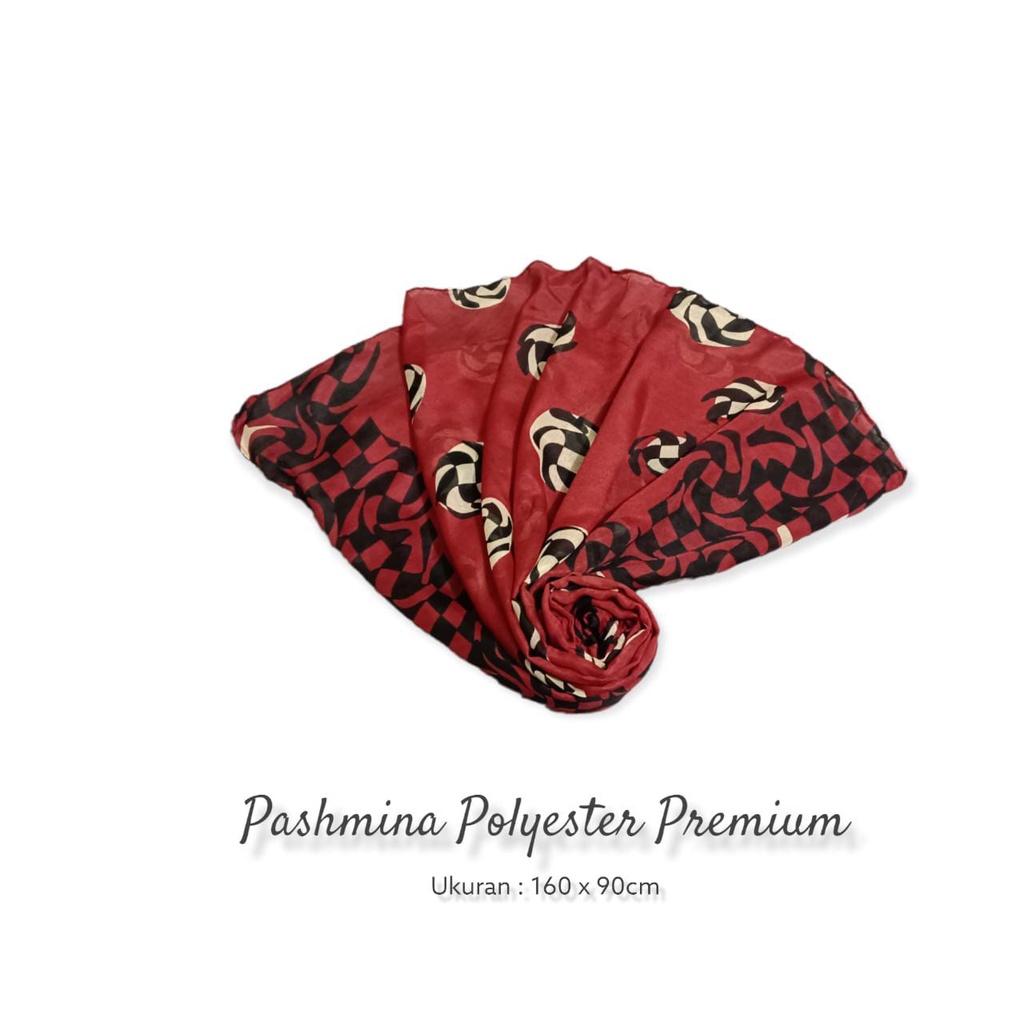 kerudung Pashmina/hijab pasmina/pasmina Motif 170cm x 65cm