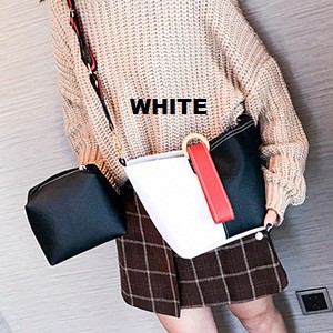 SH1228 (2in1) [1 KILO MUAT 3PCS] TAS IMPORT BATAM / GROSIR TAS FASHION WANITA ORI / 2IN1