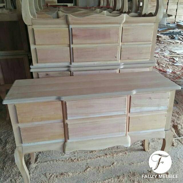 Meja Konsul Minimalis , Meja Konsul Laci 6 Mebel Jepara