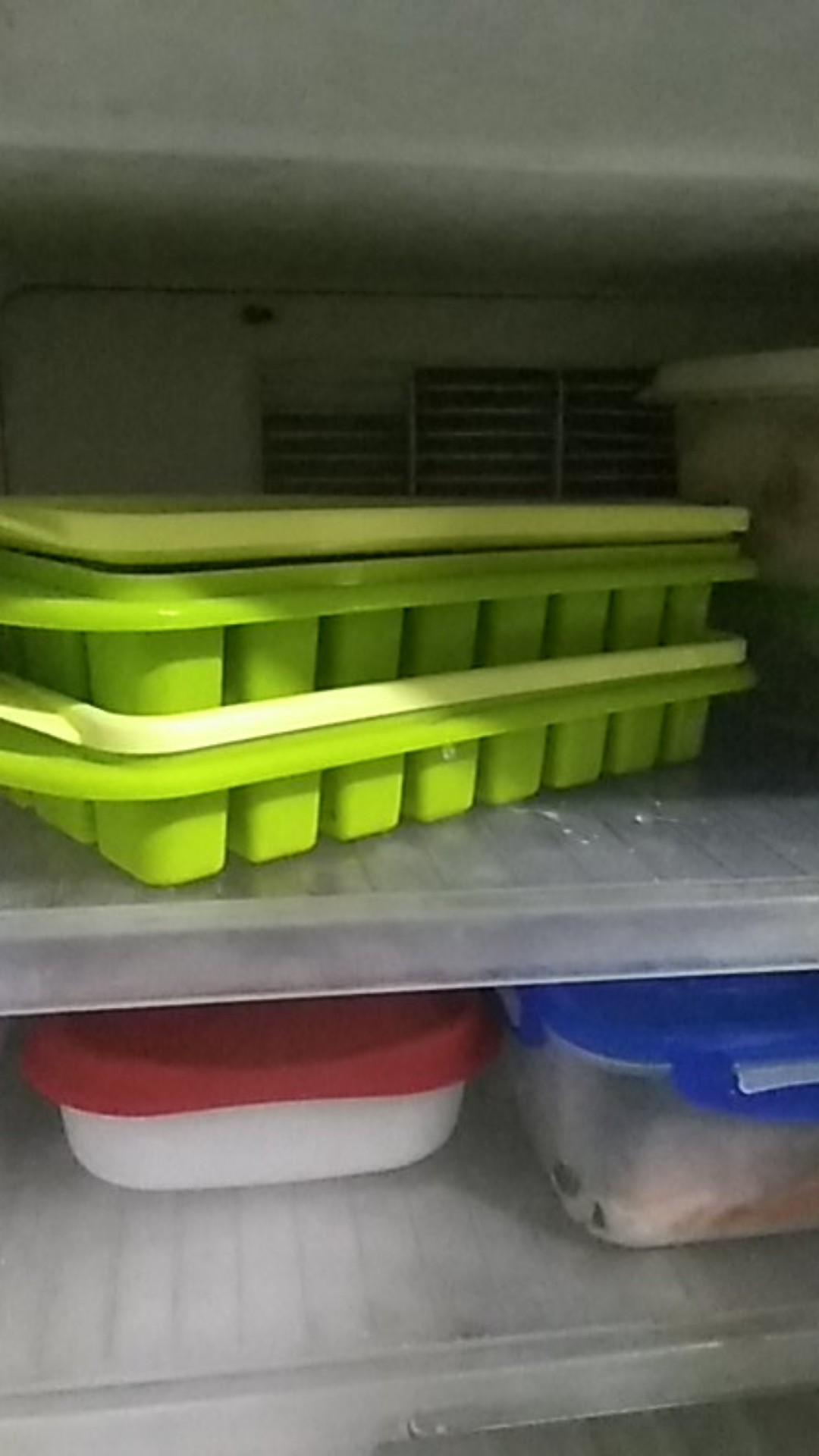 2 Pcs Cetakan Es Batu/ Ice Tray Dengan Tutup Golden Sunkist