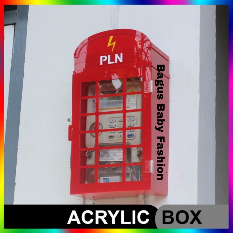Box Meteran Listrik PLN Token Prabayar Besar Dekorasi Dinding Bermanfaat