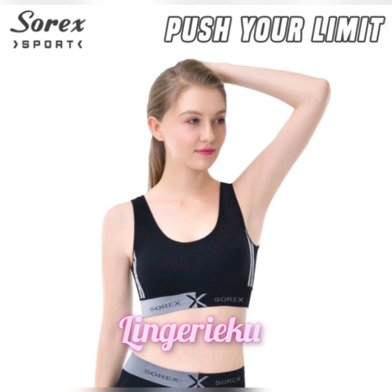 Sorex SP 023 BH Bra Sport Wanita Sorex Exclusive Busa Tanpa Kawat Freesize