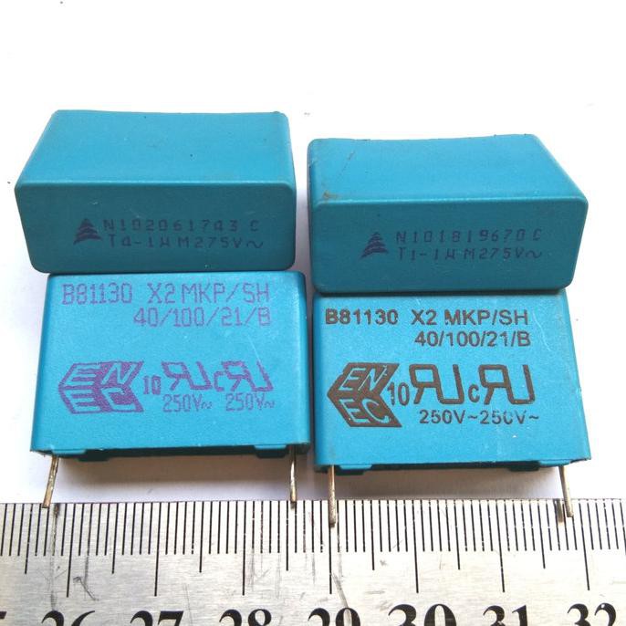 1uf 275vac x2 mkp/sh mttban99 Murah