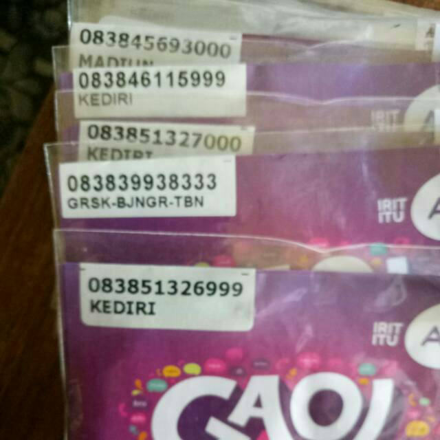 nomer nomer axis GAOL HOREE HITZ triple ekor