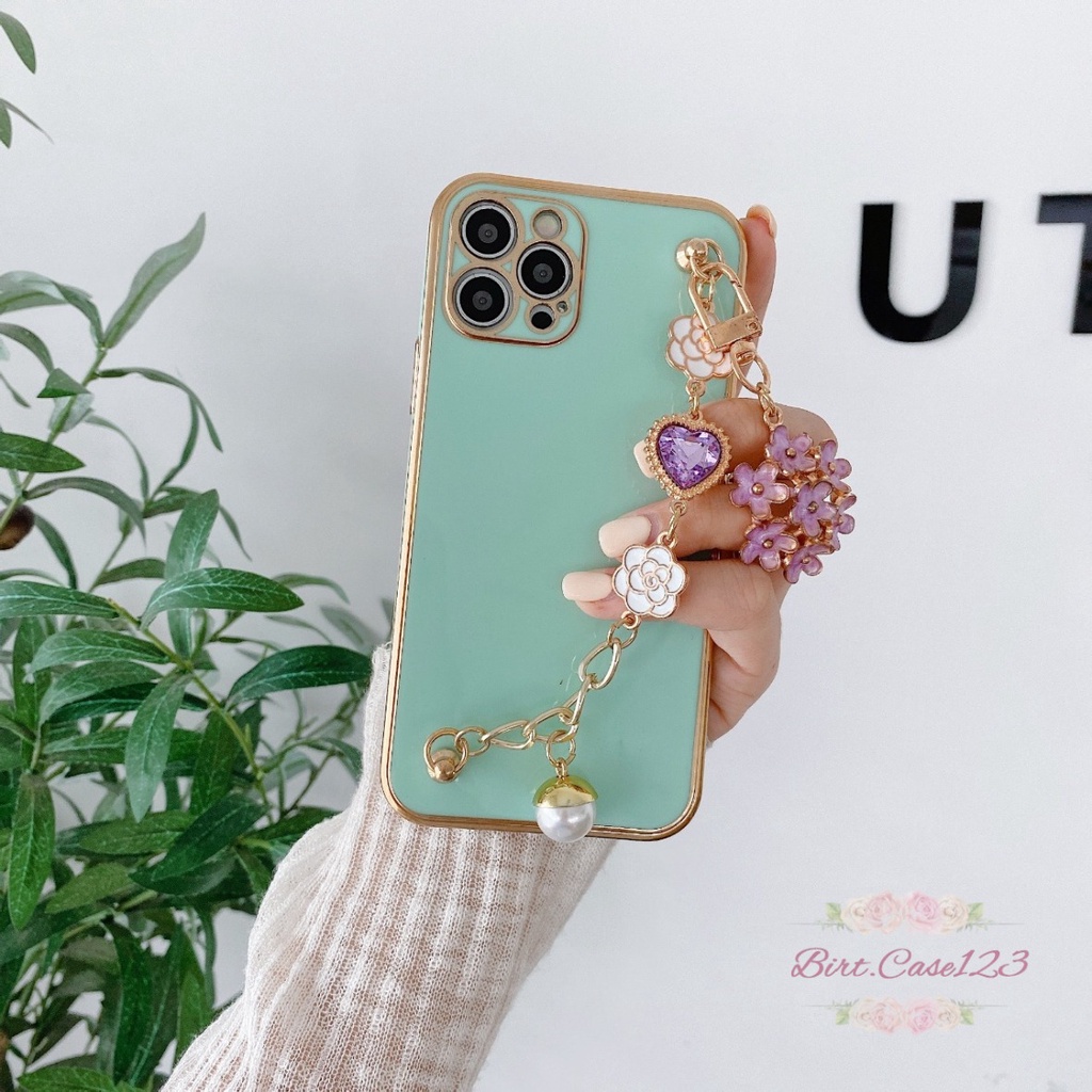 Y011 SOFTCASE SHINE PLATING CASE RANTAI DIINAMI XIAOMI REDMI NOTE 10 PRO POCOPHONE F3 X3 PRO BC6302