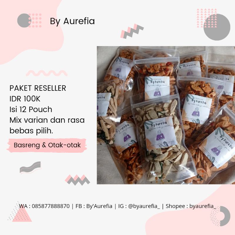 

PAKET MIX RESELLER 100RB ISI 12POUCH