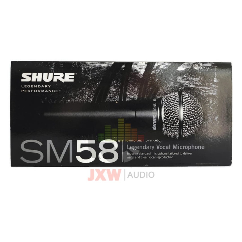 MIC KABEL SHURE SM 58 LC /  MICROPHONE SHURE KABEL SM-58 LC /  MIC SHURE SM58LC / SM58 TANPA SWITCH