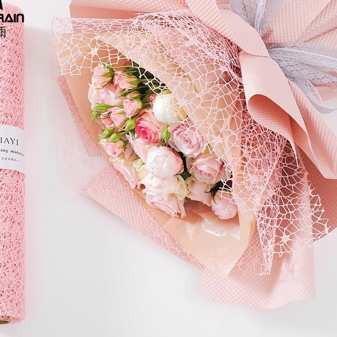 

[8WC] korean jaring roll/kertas bunga buket/kertas kado/wrapping paper ✅