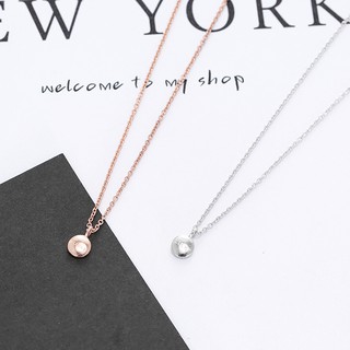 S925 transfer perak kecil kacang emas kalung wanita versi S925 transfer perak kecil kacang emas kalung wanita versi