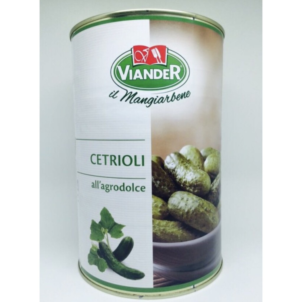 

Viander Gurken Gherkins Sweet & Sour 4,1 Kg