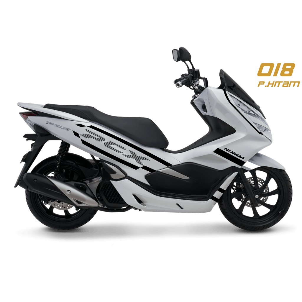 CUTTING BODY  HONDA PCX  STRIPING PCX LIS BODY MOTOR DECAL PCX VARIASI PCX MODIF PCX