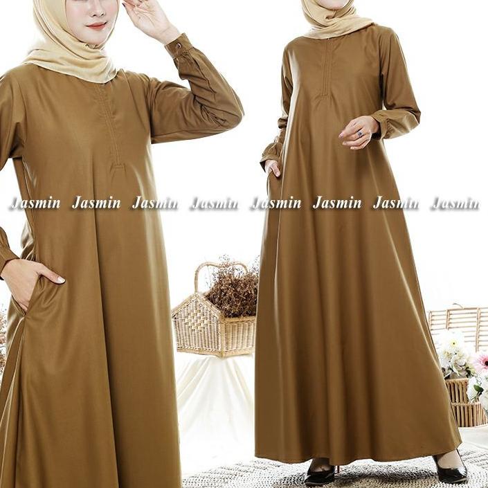 Promo - GAMIS PNS GAMIS PEMDA GAMIS PDH SERAGAM KANTOR TOYOBO FODU /. GAMIS KHAKI /WARNA KHAKI /S,M,