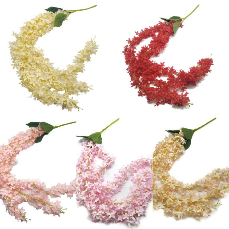 bunga juntai - bunga melati juntai - bunga dinding - bunga palsu - bunga artificial