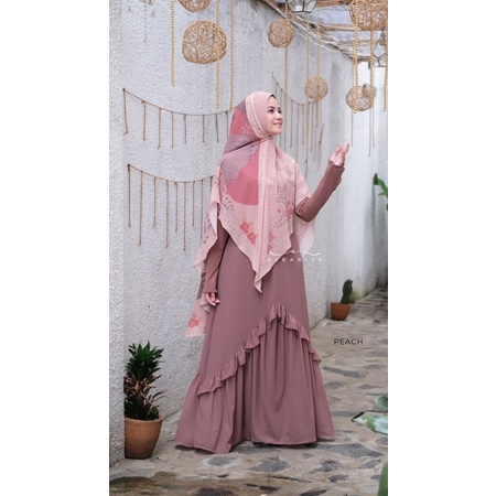 Shea Dress dan Khimar by Albarizk