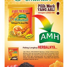 

Mnuman Instan Jahe Merah Amanah Super (+ Habbatussauda, ginseng dan madu) 1 sachet