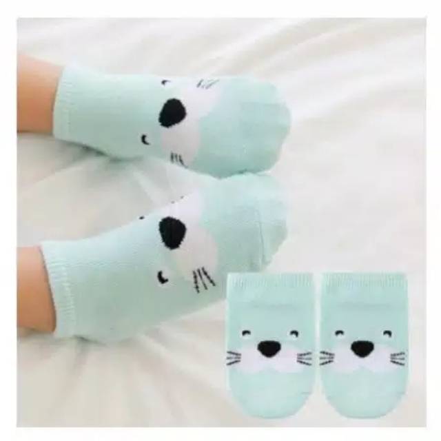 KAOS KAKI BAYI MOTIF BINATANG