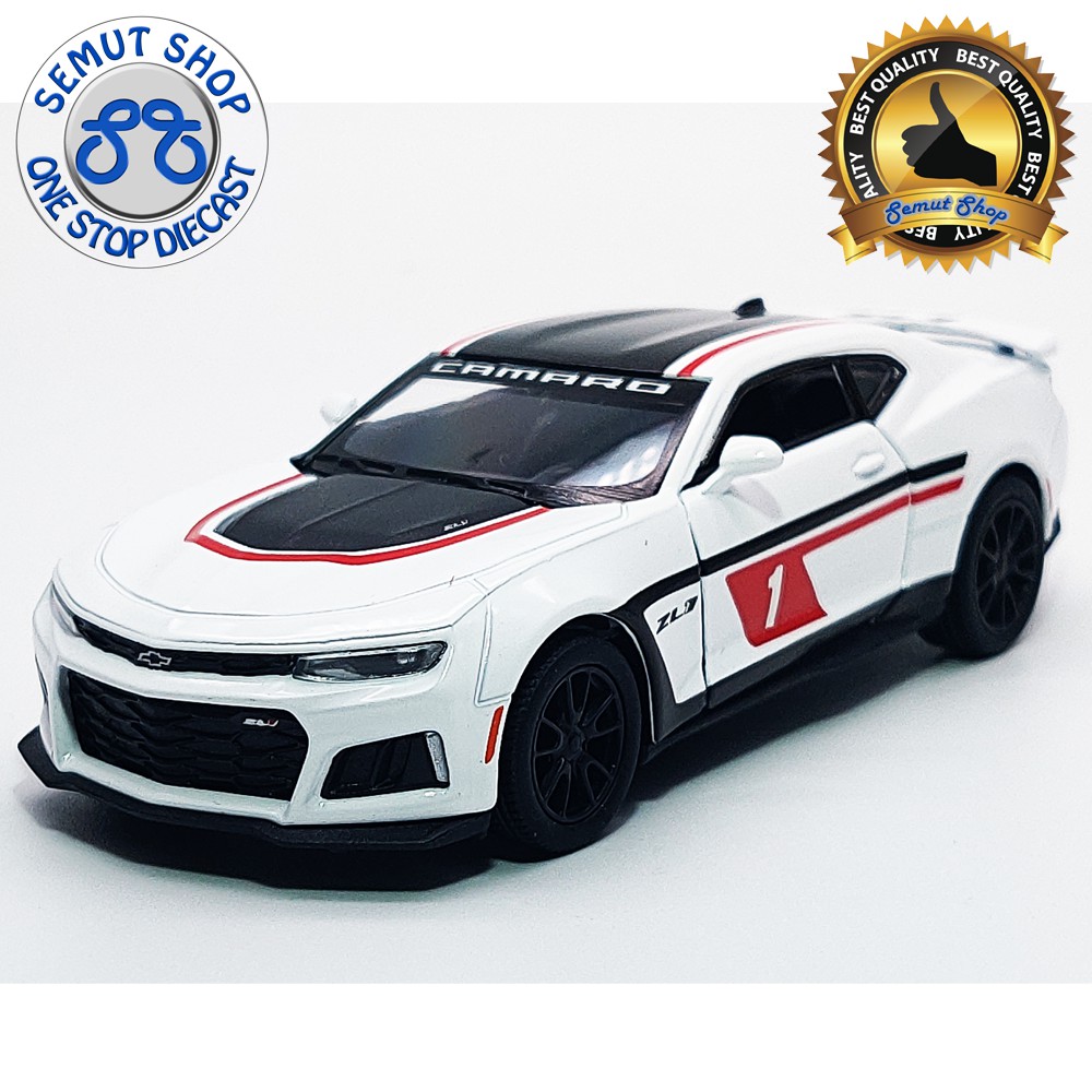 Kinsmart 2017 Camaro ZL1 with printing 1 Miniatur diecast mobil camaro ZL1