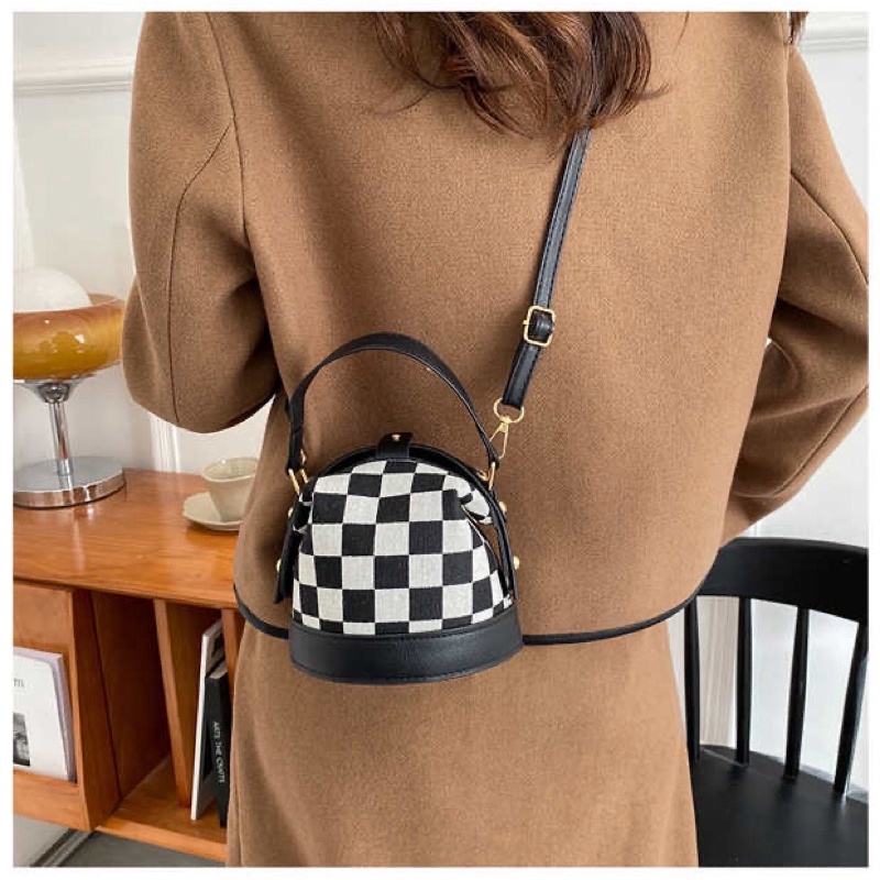 LADIESBAG - TAS TABUNG IMPORT WANITA CEWEK SELEMPANG SLINGBAG HANDBAG SHOULDER BAG LUCU LB- 322