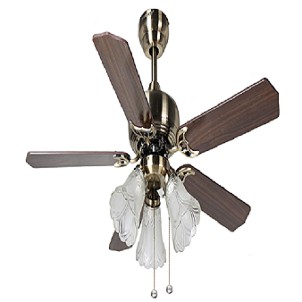 MT.EDMA 42in MIRAMAR Ceiling Fan Dekoratif (Walnut) + Lampu Hias