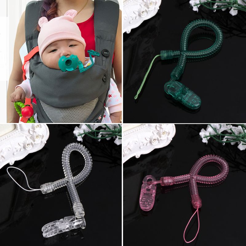 Mary Rantai Klip Holder Dot Empeng Bayi Newborn Retractable