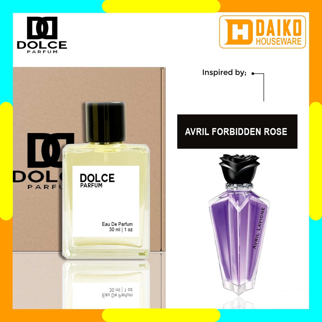 Parfum Forbidden Rose Women - Inspired Perfume Wanita Wangi Lembut Floral Fruity Gourmand