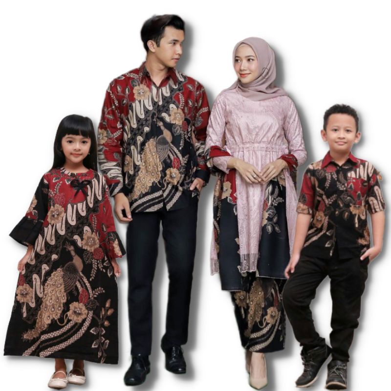 BATIK COUPLE  FAMILY BATIK COUPLE MODEREN BATIK COUPLE ANAK CEWEK COWOK  KEBAYA BROKAT MUTIARA KEBAYA LAMARAN KEBAYA WISUDA ENGAGEMENT  FREE SLENDANG KEMEJA BATIK PRIA LENGAN PANJANG SIZE S M L XL XXL