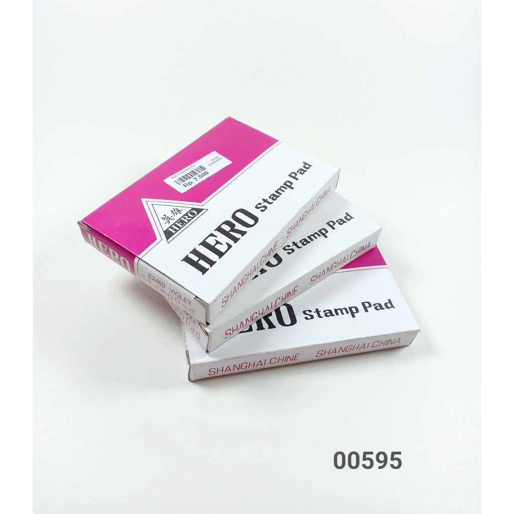 

Stempad/Bak Stempel Hero E2460 Violet - 00595