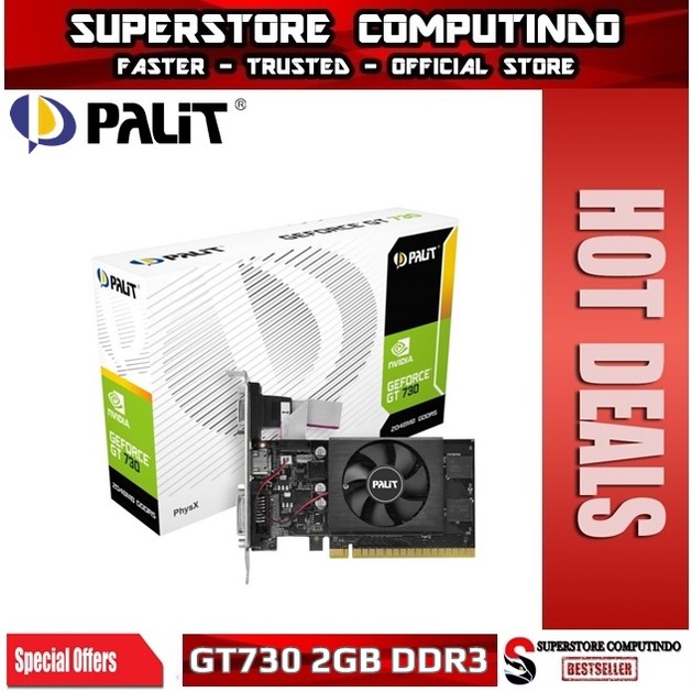 VGA PALIT GeForce GT 730 2GB DDR3 - PALIT GT730 2GB DDR3