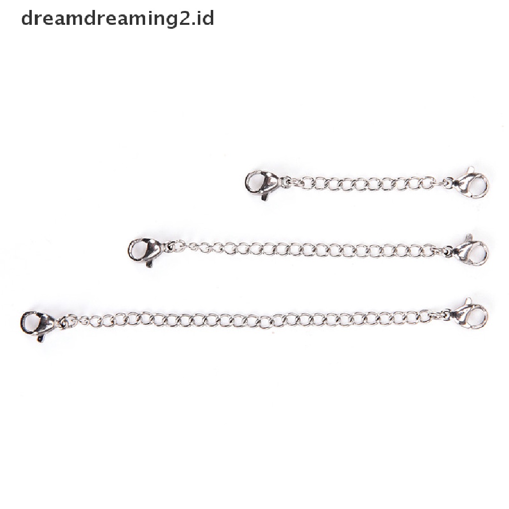 (LIKE) Rantai Extension Tail Links Untuk Membuat Perhiasan Kalung / Gelang / Anting