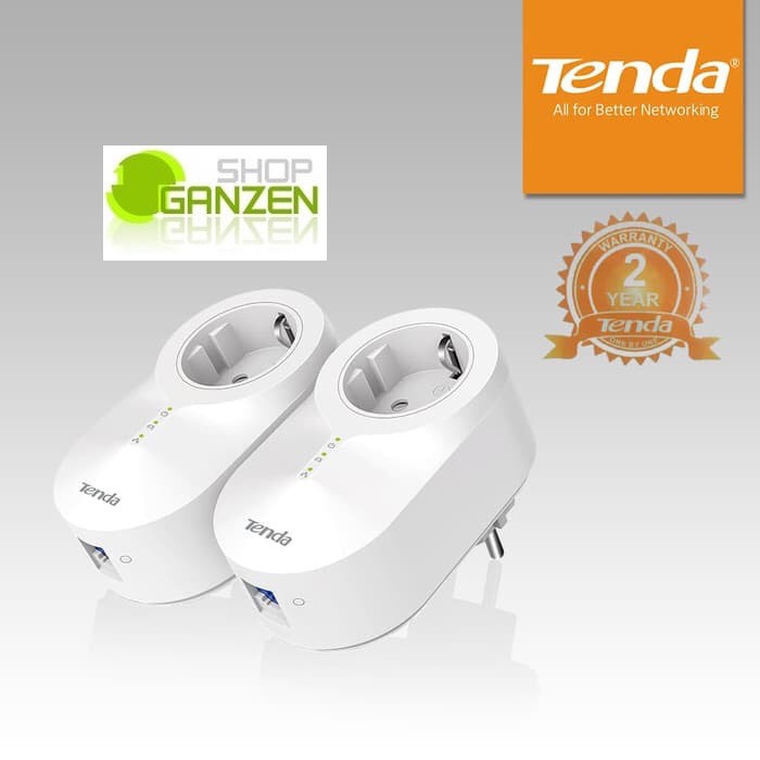 Tenda PH6 AV1000 Gigabit Passthrough Powerline Adapter