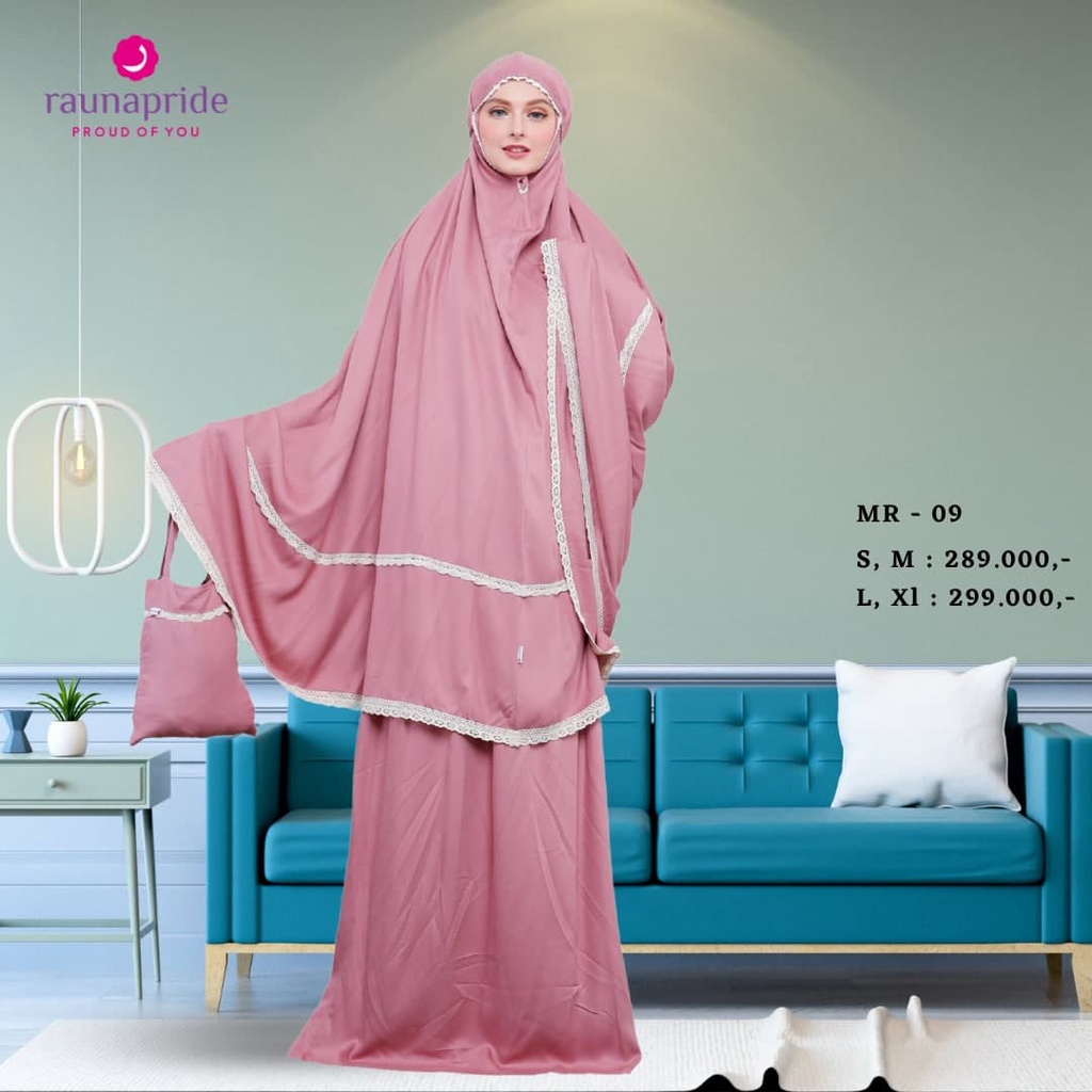 Rauna Mukena / MR-08, 09, 10, 11, 14 / Fashion Muslim