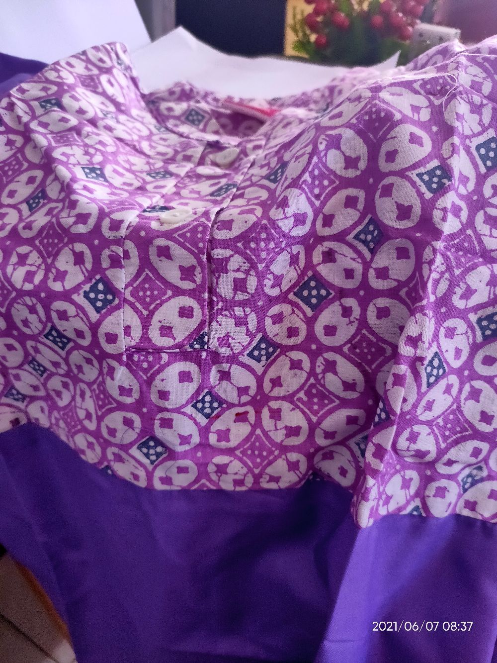 Kemeja Anak Ungu Lilac Koko Batik Anak Ungu Muda Kemeja Koko Anak Lilac Bagus Kombinasi