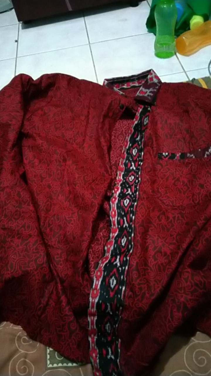 Set Couple Batik Keluarga, Batik Ndoro Jowi, Set Batik Modang Pekalongan, Batik Couple Terlaris