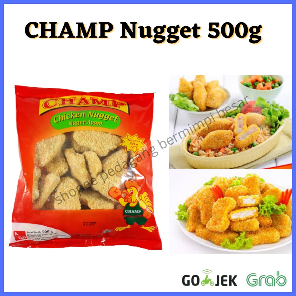

CHAMP Nugget 500g/ Nuggets Champ/ Chicken Nugget