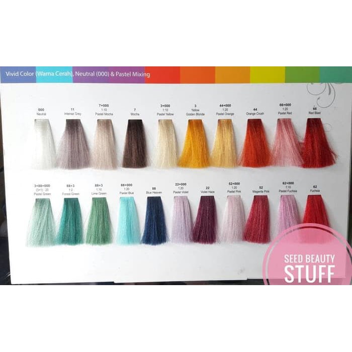 PALING LARIS - ILvasto C.O.L (Colour Out Loud) Cat Rambut 200ml