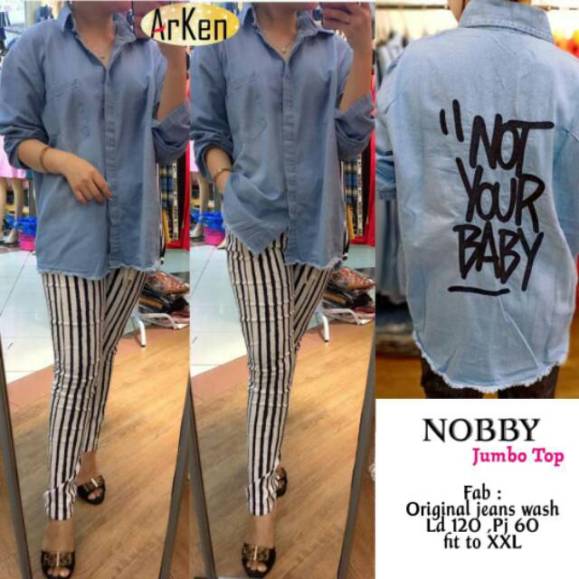 NOBBY JUMBO TOP BY ARKEN