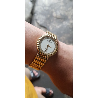 jam tangan raymond weil nabucco 4805 18k goldelectroplated original.second
