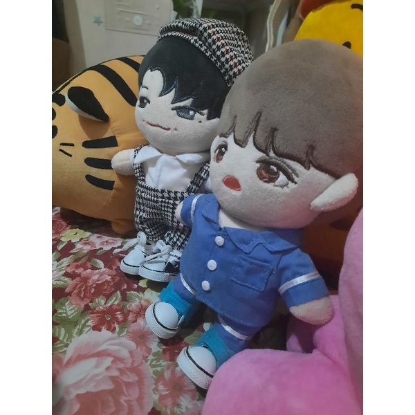 COUPER BLACK HAIR (scoups) & BLACKHAIR HOON DOLL (woozi) & WOOSAUCE DOLL (wonwoo)