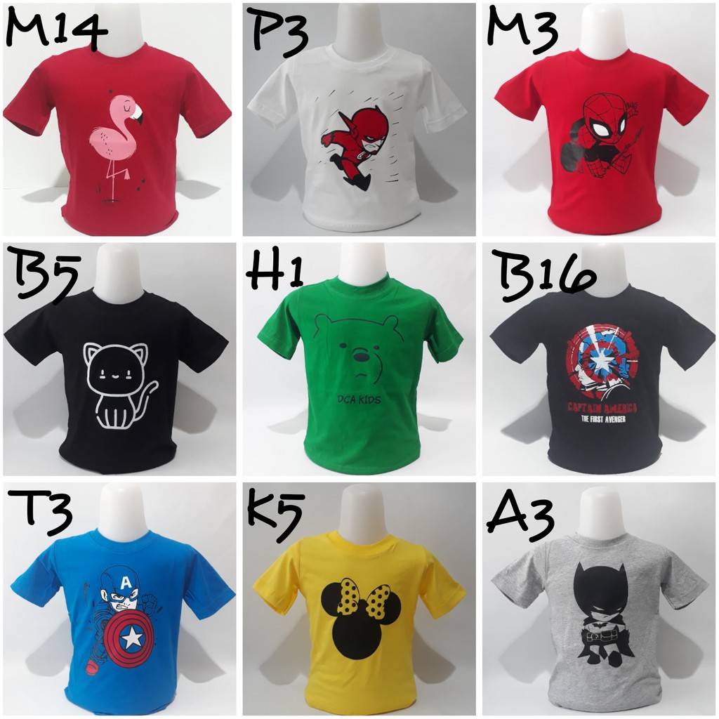  Grosir  Kaos Anak  murah  berkualitas Shopee  Indonesia