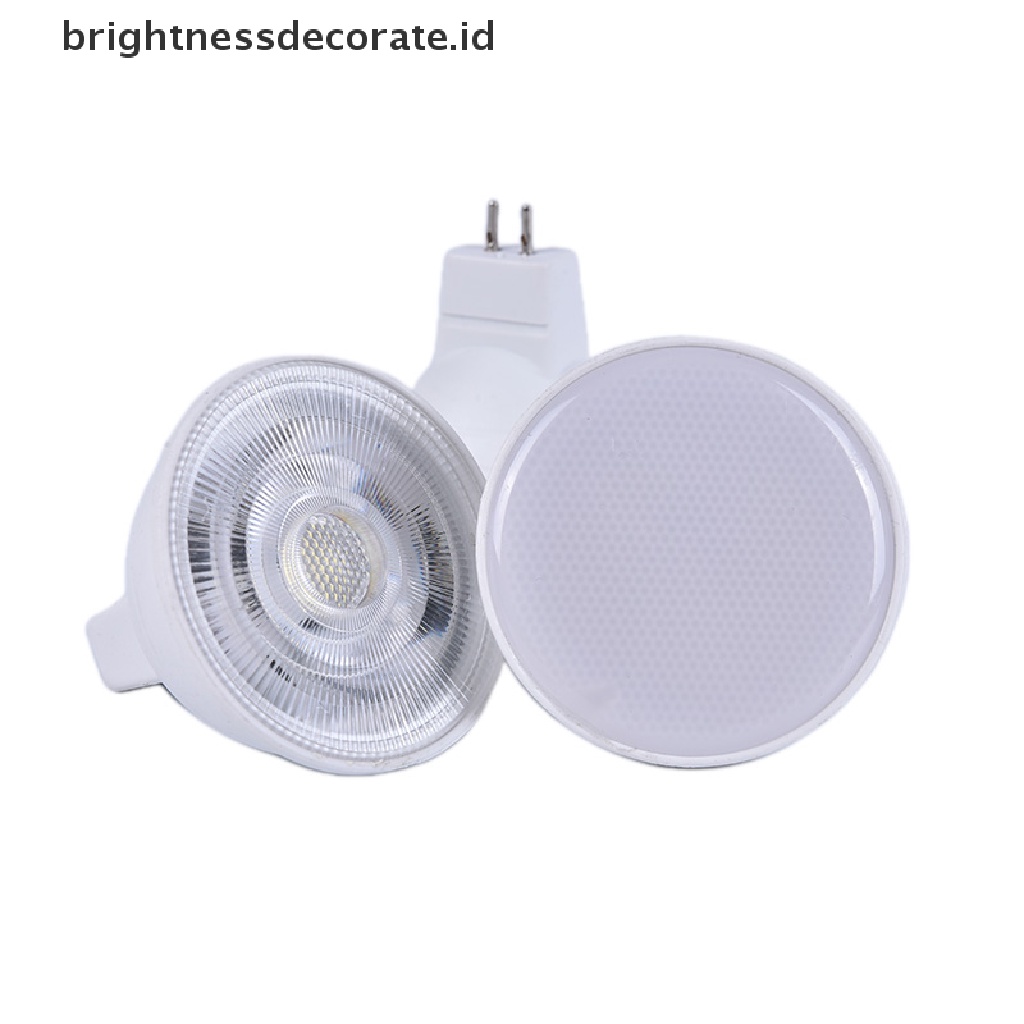 Lampu Bohlam Led Gu10 Cob 6w Mr16 220v Warna Putih