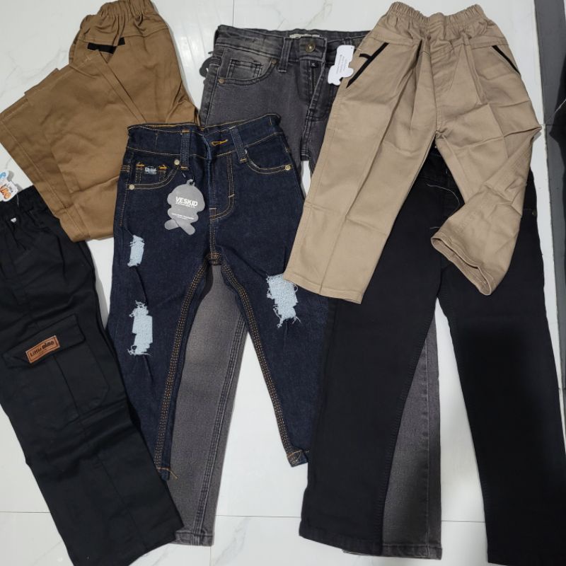 Paket Usaha Baju Anak  | Celana Anak Cowok Grosir