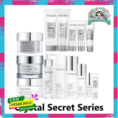 WARDAH CRYSTAL SECRET SERIES - WARDAH WHITE SECRET SERIES