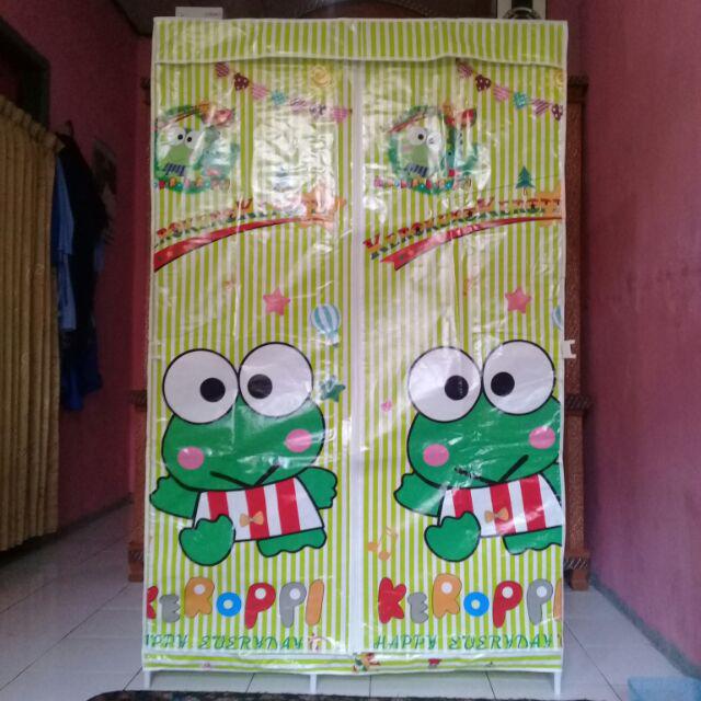 Lemari Pakaian kain Rak Baju Rak Besi 105CISS KEROPPI Lemari Pakaian kain Rak Baju Rak Besi 105CISS KEROPPI