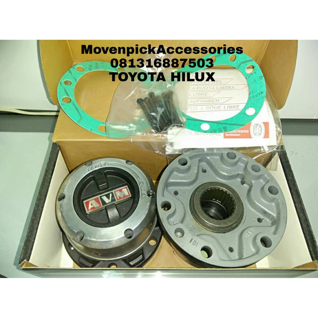 AVM FREELOCK WHEEL HUBS TOYOTA HILUX BRAZIL