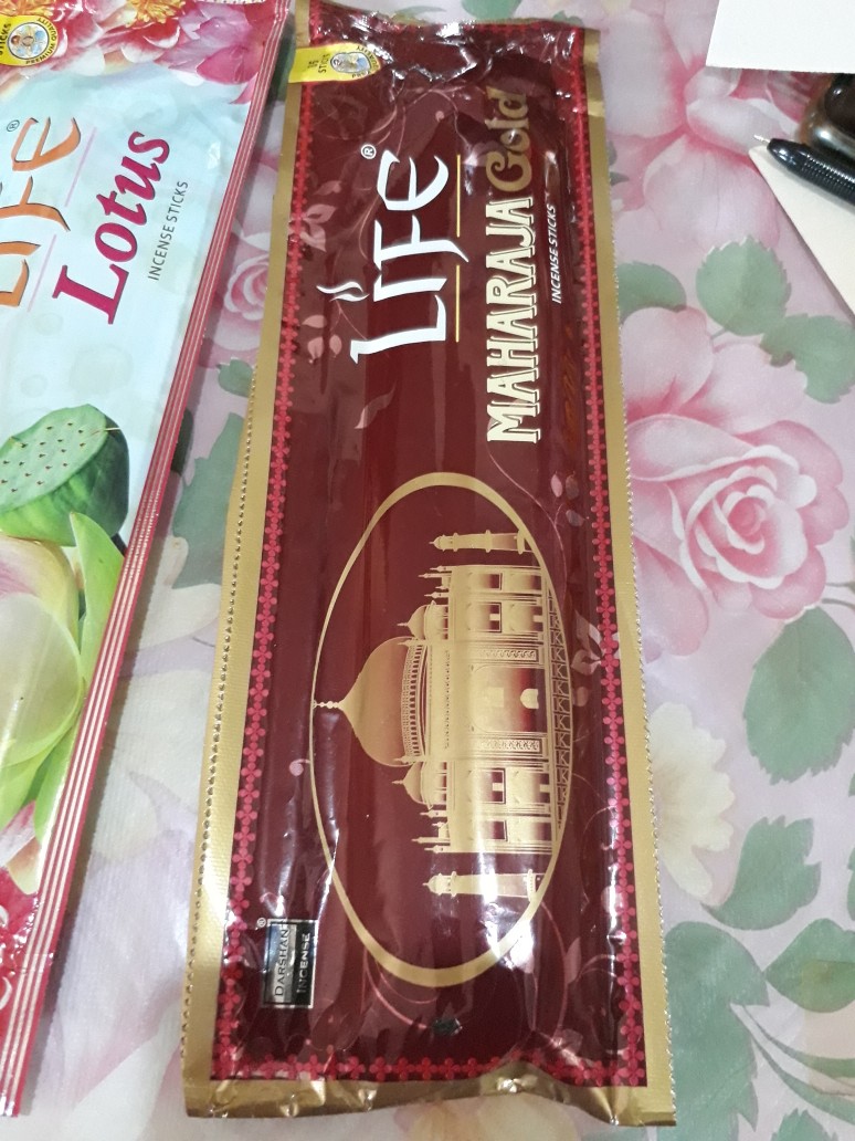 Hio Dupa Stik Aromaterapi Darshan Life Maharaja Gold Incense Sticks Pendek